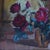1980s Still-Life With Flowers Antique Oil Painting Original Soviet Art Ukrainian Artist Gubsky I. 80-80 For Sale - Image 5 of 6