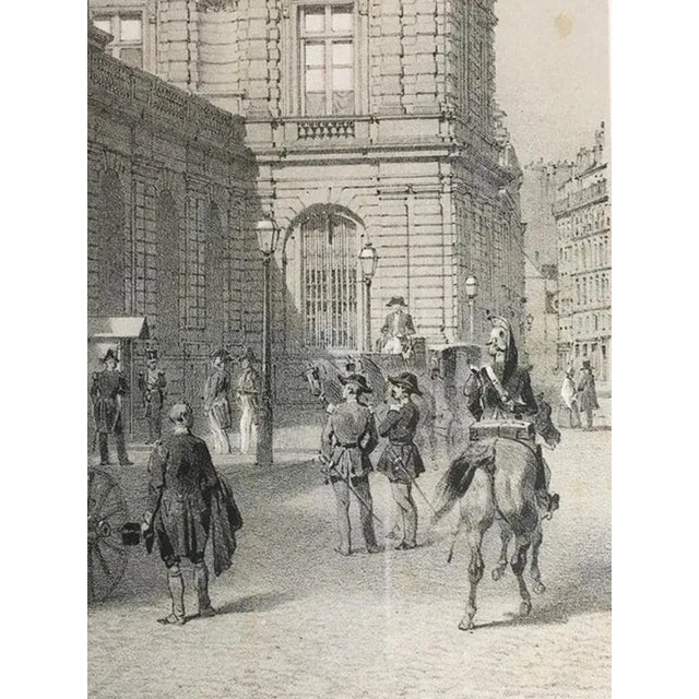 Black French Artist, Paris, Black and White Print on Paper For Sale - Image 8 of 18