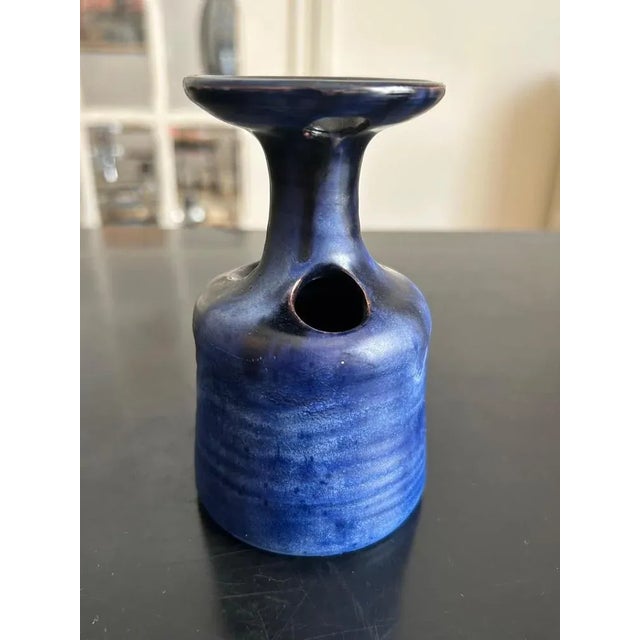 Blue Vase, 1970 For Sale - Image 4 of 9