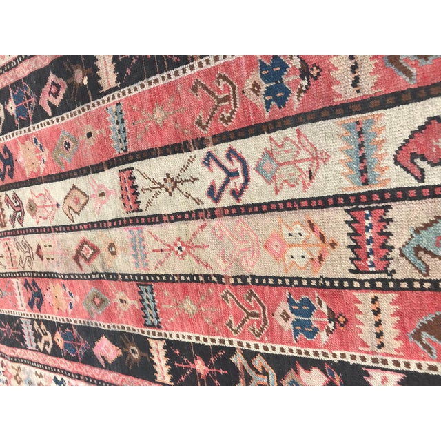 Antique Caucasian Shirwan Runner Rug, 1890s For Sale - Image 10 of 14