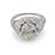 Art Deco 1930s Art Deco Gia 1.84 Carat Diamond Platinum Engagement Ring, Size 5 For Sale - Image 3 of 6