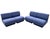 1980s Modular Seating in Cornflower Blue Wool by Chadwick for Herman Miller, 1970s, Set of 4 For Sale - Image 5 of 18