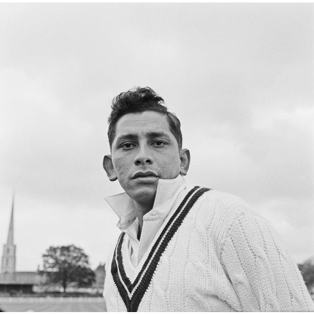 Joey Carew Test cricketer Joey Carew (1937 - 2011) of the West Indies team at New Road in Worcester, UK, May 1966. (Photo...