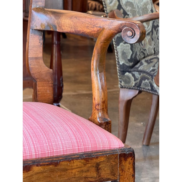 18th Century English Mahogany Triple Chair-Back Hall Bench For Sale - Image 9 of 14