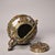 Metal Vintage Bronze Lidded Tripod Ewer With Gold Silver Inlay & Gemstone Inset, Bird Spout Wine Vessel For Sale - Image 7 of 10