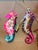 1970s Old World Christmas Ornaments 2 Sea Horses Handblown Glass For Sale - Image 4 of 7