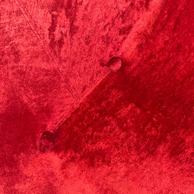 Red Adrian Pearsall “Goop” Brutalist Drum Chair For Sale - Image 8 of 12