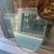 1950s Gio Ponti Style Mid-Century Modern Brass Shield Italian Wall Mirror For Sale - Image 6 of 13