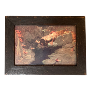 1910’s Arts and Crafts “The Magic Pool” Native American Print