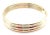 Contemporary 1980s Van Cleef & Arpels Yellow & White Gold Cuff Bangle Bracelet For Sale - Image 3 of 12