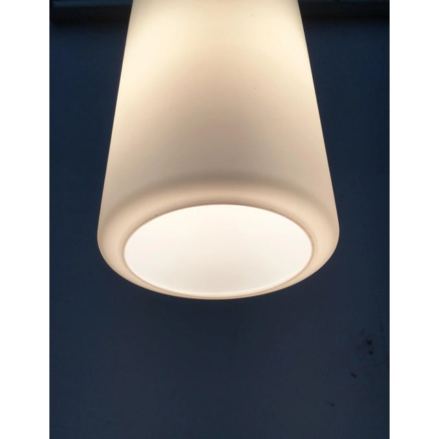 Mid-Century German Glass Pendant Lamps from Limburg, Set of 3 For Sale - Image 12 of 18