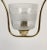 Hollywood Regency Style Pendant Lamp in Brass and Glass, Austria, 1950s For Sale - Image 10 of 12