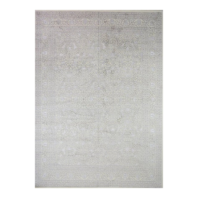 Handwoven Tabriz Area Rug 12x15 For Sale