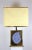 Willy Daro Vintage Brass & Agate Table Lamp by Willy Daro, 1970s For Sale - Image 4 of 4
