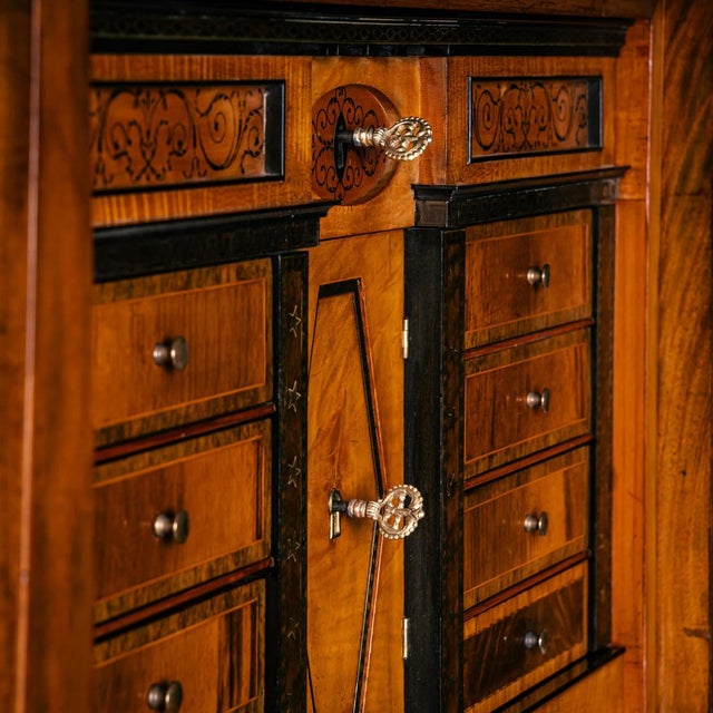 Biedermeier Pyramid Secretaire, 1810 For Sale - Image 6 of 13