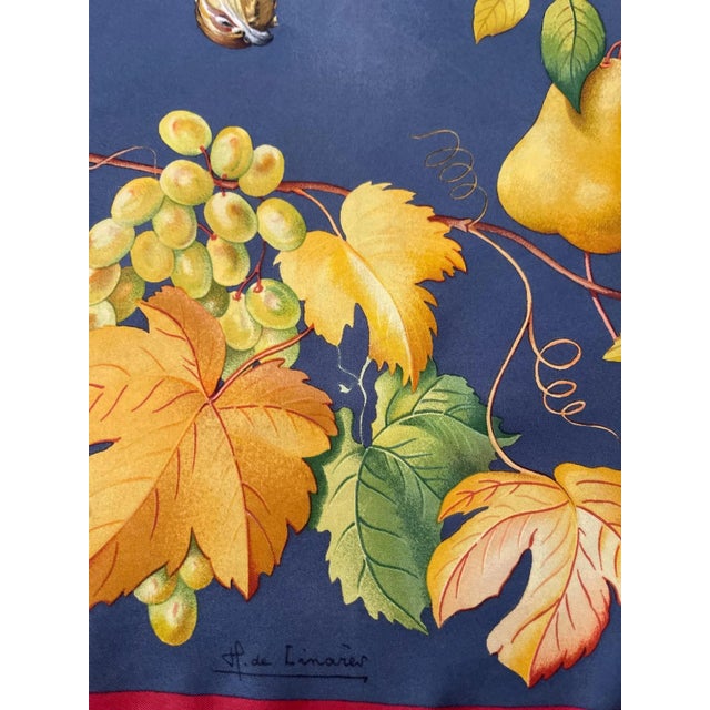 Hermès Silk Scarf “Fructidor” 1979 For Sale - Image 9 of 10