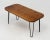 1960s Mid Century Modern Hairpin Leg Maple Slab Coffee Table Organic For Sale In Philadelphia - Image 6 of 13