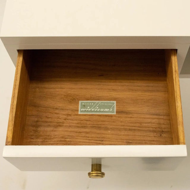 Wood Restored Modern Original Desk by Widdicomb, C. 1950 For Sale - Image 7 of 8