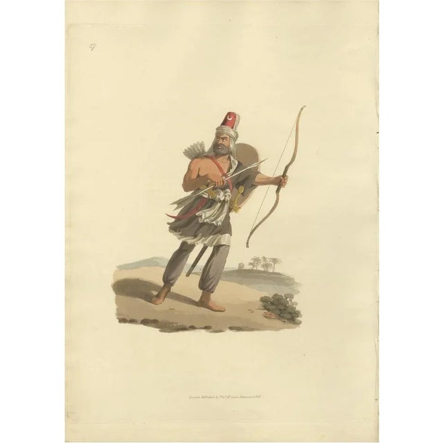 Paper Empire Janizary of Arabia, 1818, Paper For Sale - Image 7 of 7