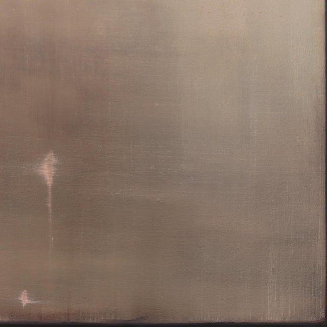 2020s Faded Rose - Muted Color Abstract Oil Painting on Canvas Original Artwork by Mark Acetelli For Sale - Image 5 of 9