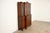 Baker Furniture Company Baker Furniture Style Federal Carved Mahogany Breakfront Bookcase Cabinet With Secretary Desk, Circa 1940s For Sale - Image 4 of 16