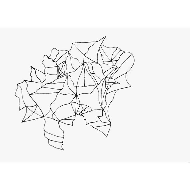 Geometric drawing Fred Bugs (Federico Cabras) Untitled artwork pen ink on paper 21x30 cm Year: 2016 This piece is...