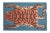 Tiger Velvet Vinyl Placemats, Set of 4 For Sale - Image 4 of 4