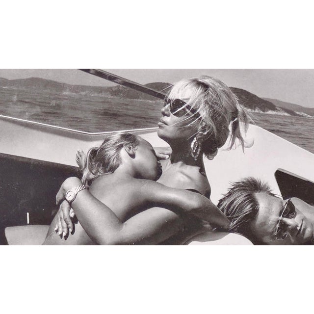 Title: Donatello Versace, Allegra and Paul Beck, Antibes 1990 Photographed by Helmut Newton ©️Helmut Newton Estate Medium:...