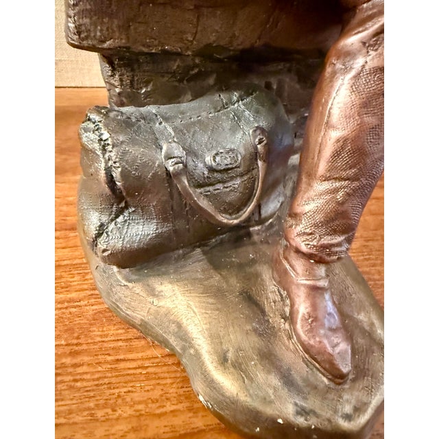 1992 Alice Heath ‘The Weekender’ Austin Productions Sculpture From the Modern Woman Collection For Sale - Image 9 of 11