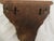 Beaux-Arts Late 19th Century Walnut Hardwood Carved Wall Shelf For Sale - Image 3 of 9