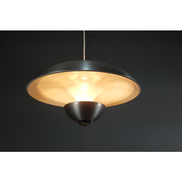 1970s Large Vintage Space Age Hanging Lamp by Klaus Hempel for Kaiser Leuchten Neheim, 1970s For Sale - Image 5 of 18