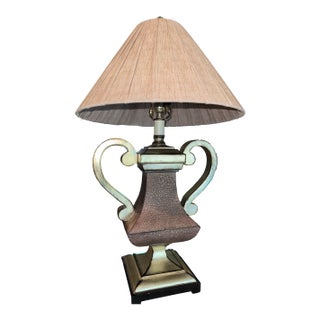 1990s Old World/ Tuscan Style Uttermost Lamp For Sale