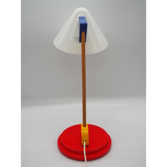 Wood Vintage Stoja Table Lamp from Ikea, 1991 For Sale - Image 7 of 15