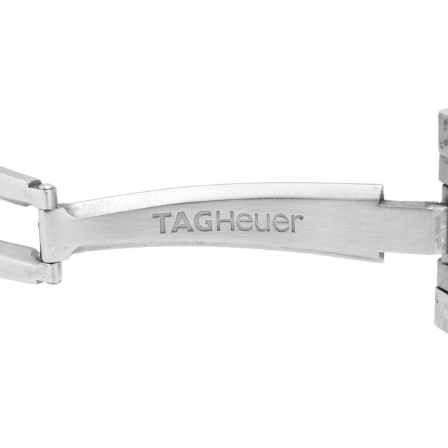 Metal Tag Heuer Carrera Calibre 7 41mm Wbn201a Twin Time Steel Automatic Watch For Sale - Image 7 of 10