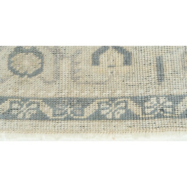 The luxurious quality of the wool (for which Oushaks have always been famous) contributed to the vibrancy of the colors....