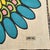 1960's Peter Max 16" Square Linen Textile Napkins - Set of 4 For Sale In New York - Image 6 of 7