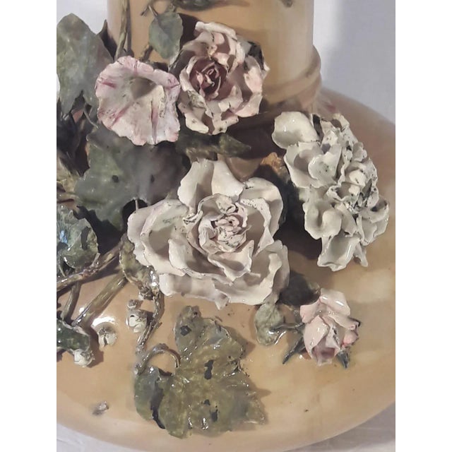 Antique Vase by A.F. Zanarese For Sale - Image 4 of 6