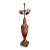 Antique French Neoclassical Rouge Marble Lamp For Sale