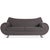 Grey Three-Seater Sofa with Silver Lion Paws from Bretz Gaudi For Sale - Image 11 of 11