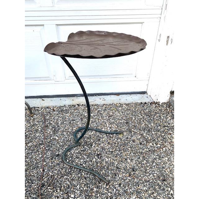 1950s Salterini Leaf Lily Pad Side Table Chairish