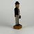 1930s 1930s Folk Art Carving of a Dressed Gentleman With Cane, Case, & Cigar in Mouth For Sale - Image 5 of 12