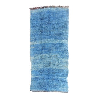 Vintage Beni Mrirt Moroccan Rug, 05'04 X 11'08 For Sale