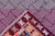 Textile 1970s Turkish Anatolian Hand Knotted Natural Wool Burgundy Kilim Rug For Sale - Image 7 of 13