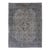 Antique Persian Overdyed Gray Wool Rug With Allover Motif For Sale