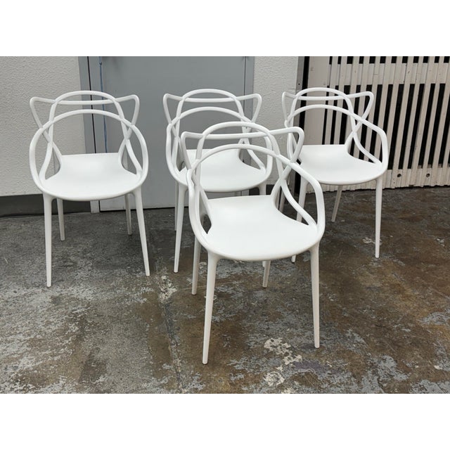 In the Style of Kartell Masters Dining Chairs, Set of Four For Sale - Image 11 of 12