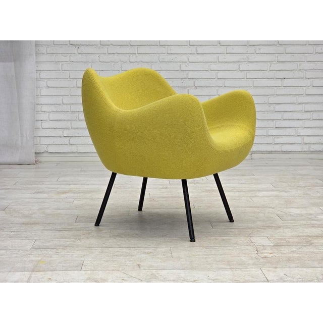 RM58 Socialist Realism Armchair by Roman Modzelewski, 1960s For Sale - Image 3 of 18