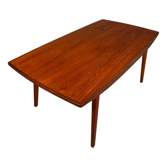 Danish Teak Table, 1970s For Sale