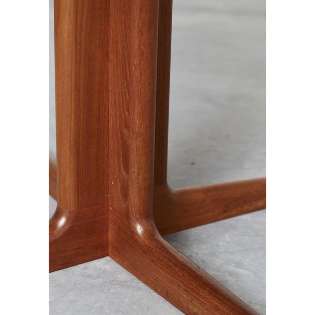 Mid-Century Teak Dining Table attributed to Falster Møbelfabrik, 1960s For Sale - Image 6 of 10