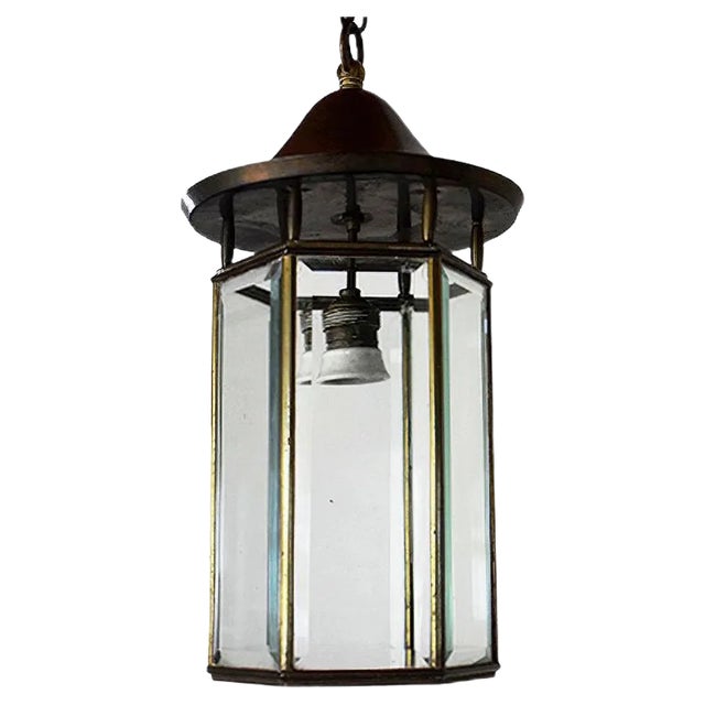 Antique Pendant Light For Sale