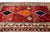 1940s 4 X 7 Room Size Persian Shiraz Wool Rug in Red With Tribal Motif For Sale - Image 5 of 8